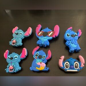 Stitch Croc Charm